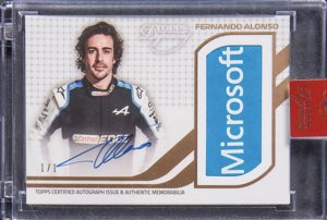 Fernando Alonso record F1 card