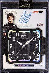 Andrea Kimi Antonelli record F1 card