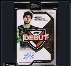 Gabriel Bortoleto record F1 card