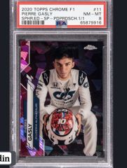 Pierre Gasly record F1 card