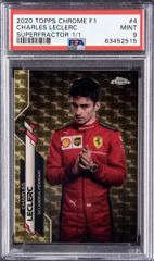 Charles Leclerc record F1 card