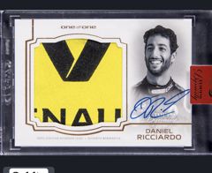 Daniel Ricciardo record F1 card