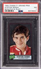 Ayrton Senna record F1 card